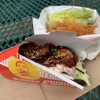 Onigiri Burgers - Unagi nori bite and chicken katsu burger - Japanese Near Me - Sacramento, California Onigiri Burgers - Unagi nori bite and chicken katsu burger - Japanese Near Me - Sacramento, California