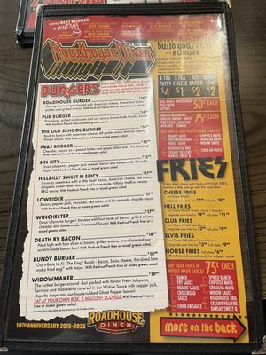 Menu photo 1 Roadhouse Diner Great Falls, MT Menu photo 1 Roadhouse Diner Great Falls, MT