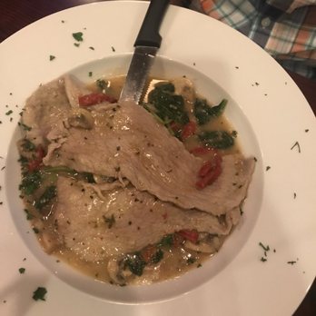 La Cucina Italian Grill - Veal Puglia - Italian Near Me - Sunset Beach, North Carolina