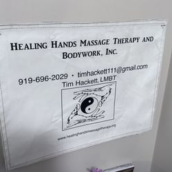 Healing Hands Massage Therapy and Bodywork - Healing Hands Massage Therapy and Bodywork sign. Tunnel rd behind Pomadoras