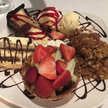 Alberto's Ristorante - $25 for a dessert platter that they couldnt even put a candle in. bummer. - Italian Near Me - Hyannis, Massachusetts