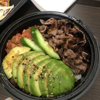 Yogis Grill - a bowl of food on a table - Sushi Bars Near Me - Yuma, Arizona Yogis Grill - a bowl of food on a table - Sushi Bars Near Me - Yuma, Arizona