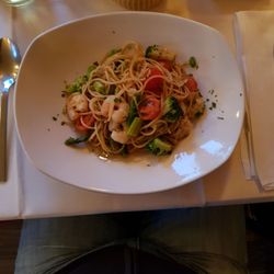 Ristorante Caruso - Spaghetti m. Garnelen u.a.