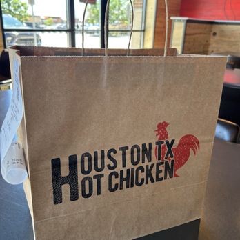 Houston TX Hot Chicken - This is there to go bag! Wow! Hands down the best ever - Sandwiches Near Me - Lehi, Utah Houston TX Hot Chicken - This is there to go bag! Wow! Hands down the best ever - Sandwiches Near Me - Lehi, Utah