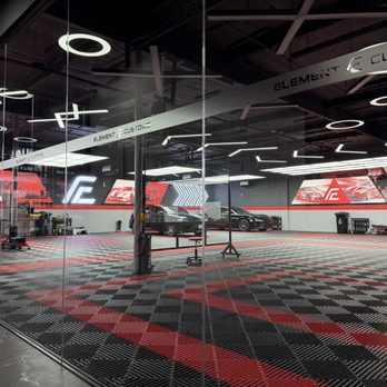 Element Customs - View of the shop from seated waiting room. - Vehicle Wraps Near Me - Chatsworth, California