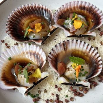 Populaire Modern Bistro - Scallop appetizer - French Near Me - Costa Mesa, California Populaire Modern Bistro - Scallop appetizer - French Near Me - Costa Mesa, California