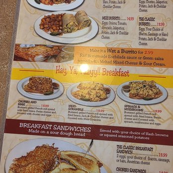 Ely’s Restaurant - Menu - Breakfast & Brunch Near Me - Henderson, Nevada