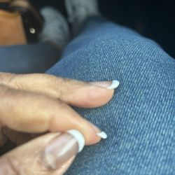 Hiram Nail Spa - Too much polish- overly thick