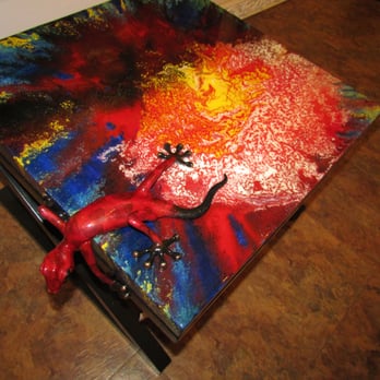 Giorgio's Gallery - Acrylic art with a mo'o (lizard) - Art Galleries Near Me - Koloa, Hawaii Giorgio's Gallery - Acrylic art with a mo'o (lizard) - Art Galleries Near Me - Koloa, Hawaii