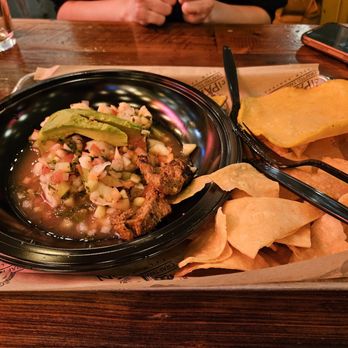 El Patron - Crevice served with chips - Tacos Near Me - Palm Springs, California El Patron - Crevice served with chips - Tacos Near Me - Palm Springs, California