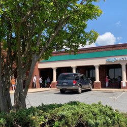 North Carolina License Plate Agency - Just look at the line outside