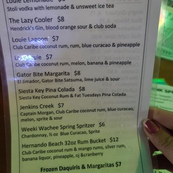 The Lazy Lizard - Bars Near Me - Hernando Beach, Florida