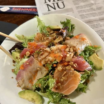 SushiNero - Sashimi and Avocado Salad - Sushi Bars Near Me - Miamisburg, Ohio