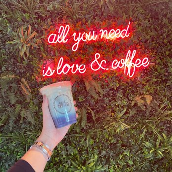 Cafe Express - Blue magic latte - Cafes Near Me - Las Vegas, Nevada