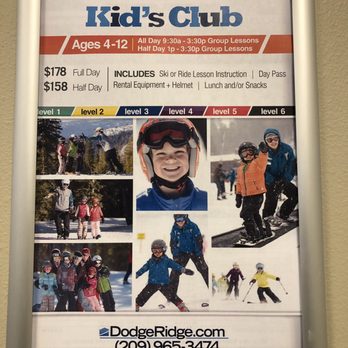 Dodge Ridge - Ad - Ski Resorts Near Me - Pinecrest, California