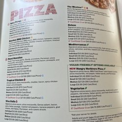 Boston Pizza - Menu