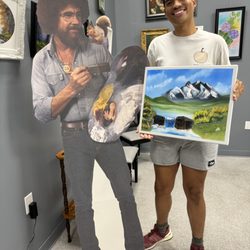 Happy painter!