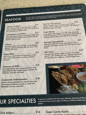 Menu photo 1 la tequila jalisco Kingsland, TX