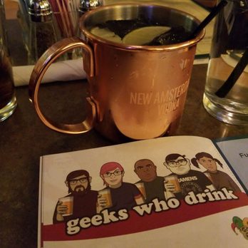 O'Niell's - Moscow Mule and Geeks Who Drink on a Sat night. 9-11pm - Irish Near Me - Albuquerque, New Mexico O'Niell's - Moscow Mule and Geeks Who Drink on a Sat night. 9-11pm - Irish Near Me - Albuquerque, New Mexico