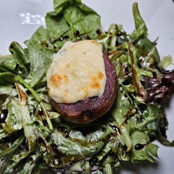 La Frite Belgian Bistro - Red Poach Pear Salad - Belgian Near Me - San Antonio, Texas La Frite Belgian Bistro - Red Poach Pear Salad - Belgian Near Me - San Antonio, Texas