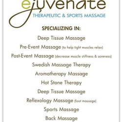 Ejuvenate Therapeutic & Sports Massage