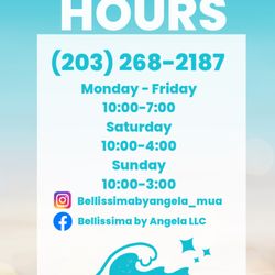 Bellissima by Angela - Current opening hours