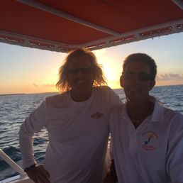 The Captain Mike and Ted. The Captain Mike and Ted.