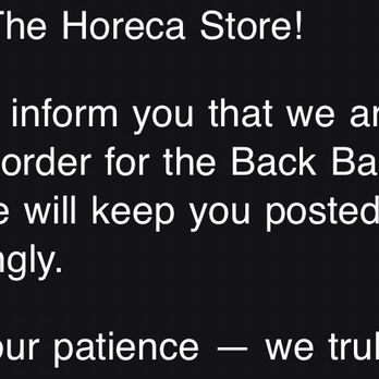 The Horeca Store - Delay tactics after multiple weeks of non shipment. "Handled with priority" but no priority was felt. Just generic, AI garbage. - Kitchen Supplies Near Me - Houston, Texas The Horeca Store - Delay tactics after multiple weeks of non shipment. "Handled with priority" but no priority was felt. Just generic, AI garbage. - Kitchen Supplies Near Me - Houston, Texas