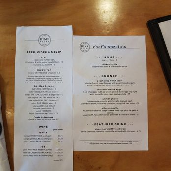 Dime Store - On Tap and special menus - Breakfast & Brunch Near Me - Detroit, Michigan