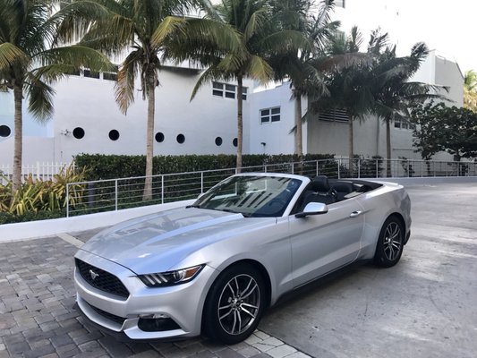 convertible rental miami to key west