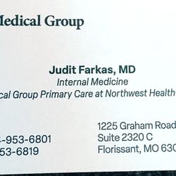 Judit Farkas, MD - Her NEW LOCATION.
