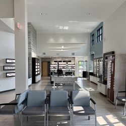 Clark Tait Eye Center - Waiting area looking in to Optical Shop