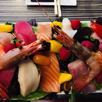 Now and Zen - Sashimi Salad is amazing! - Japanese Near Me - Charlottesville, Virginia Now and Zen - Sashimi Salad is amazing! - Japanese Near Me - Charlottesville, Virginia