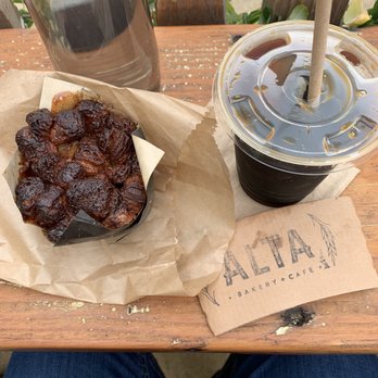 ALTA Bakery & Cafe - Cinnamon bloom yum! And cold drip coffee - Cafes Near Me - Monterey, California