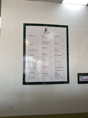 Menu photo 4 Tito's Mexican Snack Bar Helotes, TX