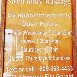 Swell Body - Open Hours! Also open late on Tuesday 5-7pm!