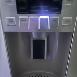National Appliance - Water dispenser of refrigerator.