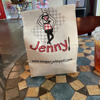 Souper Jenny Westside - a bag of soup and a drink - Soup Near Me - Atlanta, Georgia