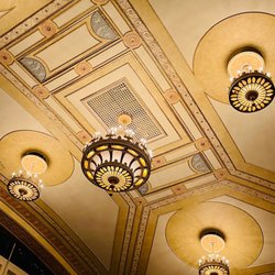 Folly Theater - More awesome light fixtures.