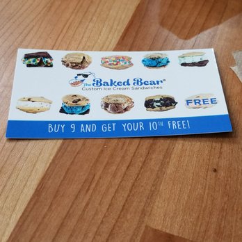 The Baked Bear - Get your stamp card for free - Ice Cream & Frozen Yogurt Near Me - Norman, Oklahoma