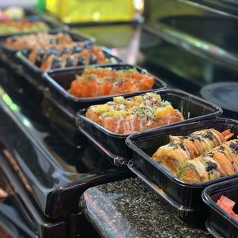 Fighting Fish - Friend literally bought one of every roll!!! - Sushi Bars Near Me - Richmond, Virginia Fighting Fish - Friend literally bought one of every roll!!! - Sushi Bars Near Me - Richmond, Virginia