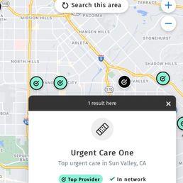 Listed as in network with insurance.