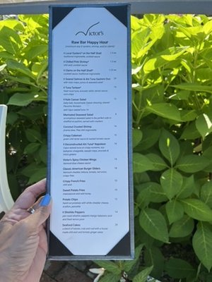 Menu photo 1 Victor's Provincetown, MA