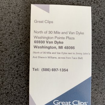 Great Clips - Hair Salons Near Me - Washington Twp, Michigan Great Clips - Hair Salons Near Me - Washington Twp, Michigan