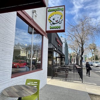 Dumpling House - 03.01.25 signage facing J Street - Pan Asian Near Me - Sacramento, California