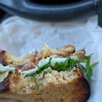 Mama's Royal Cafe - Breakfast biscuit sandwich on gluten free bread - Breakfast & Brunch Near Me - Oakland, California Mama's Royal Cafe - Breakfast biscuit sandwich on gluten free bread - Breakfast & Brunch Near Me - Oakland, California