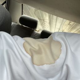 This is the smaller stain on my shirt after the sewage went through my jacket. About to puke in the car ride home. This is the smaller stain on my shirt after the sewage went through my jacket. About to puke in the car ride home.