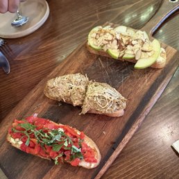 Bruschetta Trio Bruschetta Trio