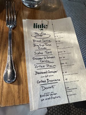 Menu photo 3 Little Fish Philadelphia, PA Menu photo 3 Little Fish Philadelphia, PA