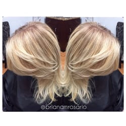 Hair By Brie - This is a technique of highlighting called "baliage" which gives clients a more natural look.